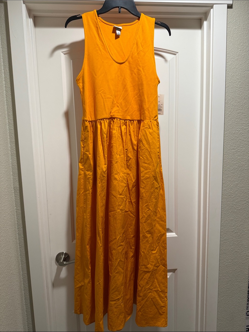 a new day Sleeveless Maxi Dress in Golden Yellow